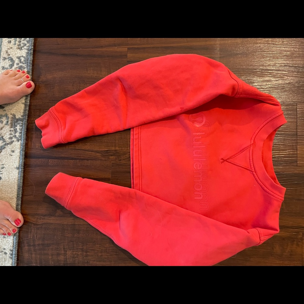 Lululemon All Yours Crop Sweatshirt
